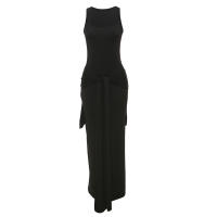 Vestido Casual De Moda Para Mujer NIBBER Verano Sin Mangas Cuello Cuadrado Cintura Ajustada Bodycon Largo Con Nudo En La Cintura Vestido De Día Cómodo - details 0