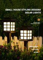 Luces Solares Para Jardín Impermeables Iluminación De Paisaje Para Vía Larga Y Jardín Decoración De Jardín Con Lámpara Y Farol Solar Potenciado - details 0