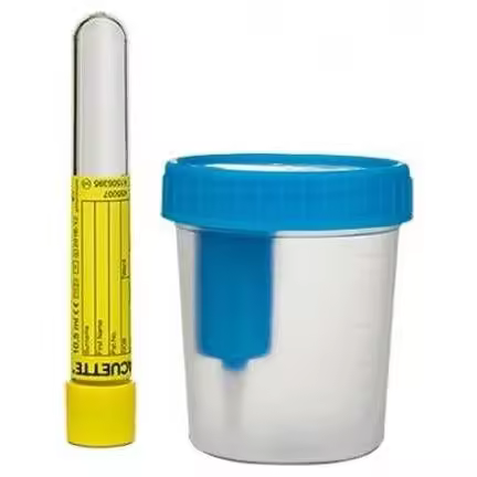 Aposan Envase Recogida Orina Sistema Vacio Con Tubo 100Ml - 1