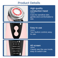 Dispositivo De Masaje Facial Eléctrico Rejuvenecimiento De Piel Lifting Y Tensión Regalo Perfecto Para Mujeres Limpiador Facial USB - details 6