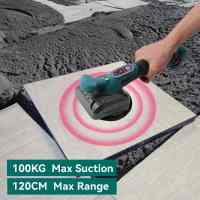 1000W Tiles Tiling Machine 5 Gear Adjustable Efficient Cordless Rechargeable Tile Vibrator Suction Cup Tool 88VF 15000mAh Battery Bubble Leveler Power Tools - details 3