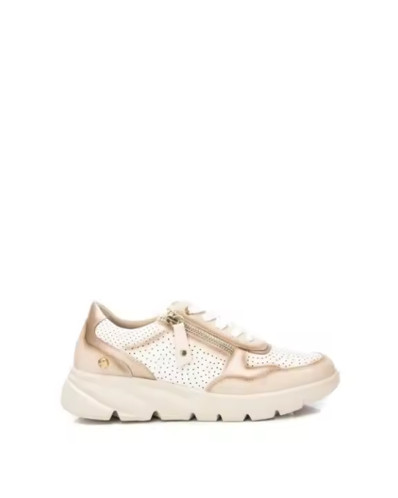 21444221746 XTI 142575 Zapatillas Bajas Mujer Beige - Cómodas y Elegantes - Diseño Moderno - 1