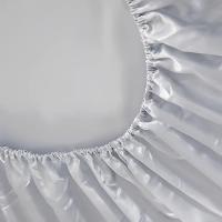 Sábana Suelta De Satén Clásica Y Lujo Seda Suave De Color Sólido 1 Pieza Sábana Ajustable Para Cama 100% Poliéster - details 2