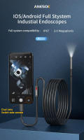 Cámara Endoscópica INSKAM W300-C Con Cable Tipo-C WiFi 3m 3 En 1 Para Smartphones Cámara De Lente Sola Para Inspección Médica - details 0