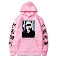 Sudadera De Capucha Anime Japonés 2024 Jujutsu Kaisen Satoru Gojo Para Hombre Estilo Callejero Harajuku Suéter Casual De Primavera - details 6