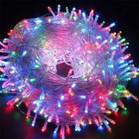 Luces De Navidad LED 10/20M Cadena De Luces De Hadas Para Decoración De Fiesta De Boda Y Año Nuevo EU Enchufe Exterior - details 3
