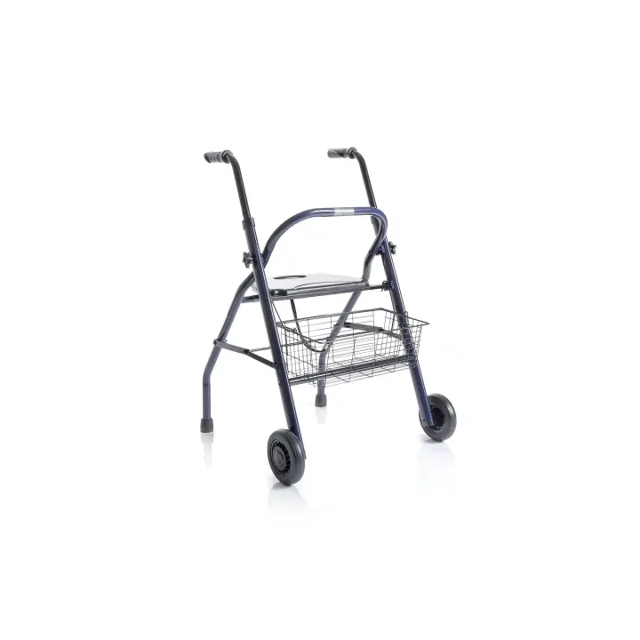 Andador rollator de acero dos ruedas modelo zeus Marca Moretti iberica - 1