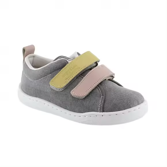 Zapatillas barefoot ZapyFlex 2 Velcros Gris Zapy IZAP24E11 - 1