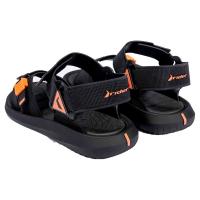 RIDER R11801AA035 Chanclas hombre 32742 24V CALIFORNINA PLAYA BLACK/ORANGE - details 2