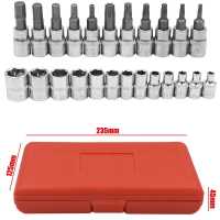 Ociodual Juego Herramientas de Mano Mecánicas Manuales Maletin Maleta 46 Piezas Carraca Reversible Vaso Combinadas Allen Taller - details 4