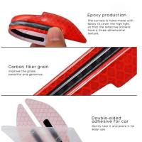 2pcs/set Pegatinas Reflectantes Para Espejo Retrovisor De Coche Advertencia De Seguridad Decoración De Bandas Reflectantes Para Espejo Retrovisor - details 8