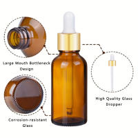 Botellas De Vidrio Con Rociador 30ml 1/24 Piezas + 6 Accesorios Incluidos 24 Rociadores 3 Funnels Y 3 Pajillas De Resorte - details 1