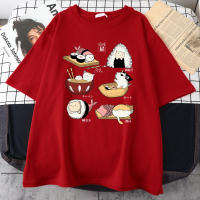Camiseta De Algodón Para Hombre Estilizada Con Diseño De Gato Sushi Estilo Harajuku Manga Corta Casual Oversized Moda Verano - details 10