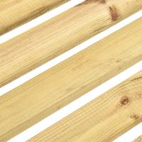 vidaXL Banco de jardín de madera de pino impregnada 120 cm - details 4