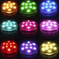 Luces LED Sumergibles Con Control Remoto Y Batería Para Piscina Bañera Tubo De Spa Fountain Vaso De Peces Operadas Por Batería - details 3