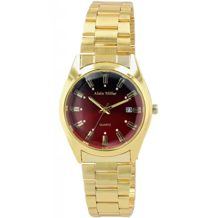 Reloj Alain Miller® Hombre com Bracelete em Aço Inoxidável - 0101 - 1