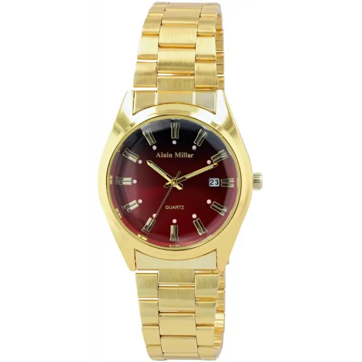 Reloj Alain Miller® Hombre com Bracelete em Aço Inoxidável - 0101 - 1