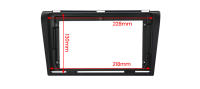 Panel De Instalación 2DIN MEKEDE Para Radio De Coche Mazda 3 2004-2009 Marco De Pantalla Interior Para DVD Y Audio Montaje En El Tablero - details 4