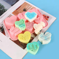 Molde De Silicona Para Chocolate Y Pasteles En Forma De Corazón Multicavity Regalo Para Hornear Y Hacer Candles Tamaño Pequeño - details 5