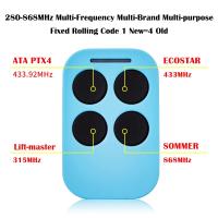 Control Remoto Para Puerta De Garage AUTO SCAN Multifrecuencia Copia Fija Código Rollo 433.92MHz Compatible Con Multibrands - details 0