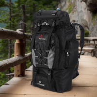 Mochila De Camping Y Senderismo Impermeable De 80L Para Hombres Bolsa De Montañismo Deportiva Al Aire Libre Gran Capacidad Para Viajes - details 8