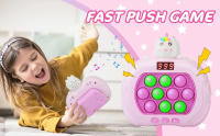 Juguete Electrónico De Nivel 999 Pop Quick Push Bubbles Máquina De Juegos Portátil Para Niños Alivio De Presión Al Comprimir Juguete Regalo - details 8