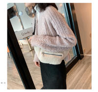 Bolsa De Pecho De Peluche Nueva Para Mujer Bolso Transversal De Otoño E Invierno Estilo Moda Bolsa De Hombro Pequeña - details 1