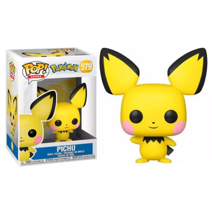 Funko Pop Pokemon Pichu 63255 - Figura de Vinilo - Altura 9cm - 1