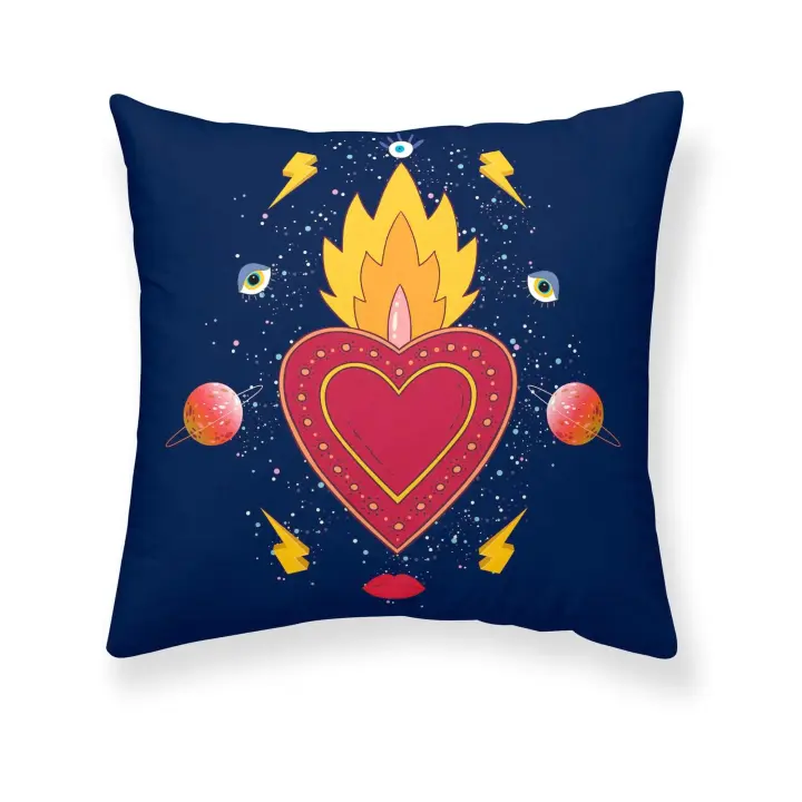 BL Belum Funda de Cojín 100% Algodón 50x50 Cm Cosmos A de Polarvalencia - Diseños Geniales - 1