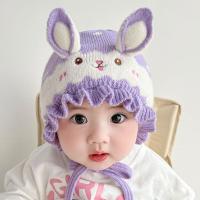 Nueva Gorra De Conejo Para Bebés Recién Nacidos Niños Y Niñas Con Orejas Protección Ocular Y Auditiva Invierno Suave Y Cálida Capa Beanie Para Bebés Y Niños Pequeños - details 1