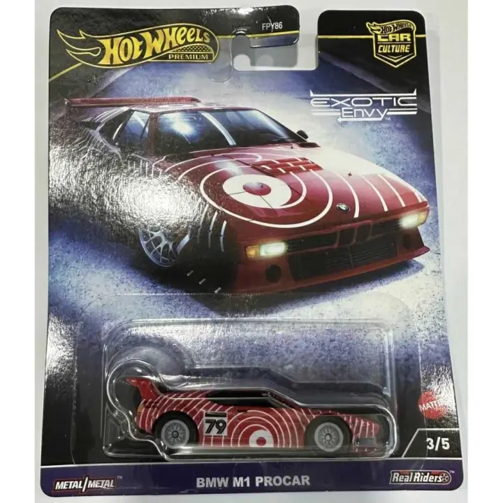 Hot Wheels Premium Exotic BMW M1 Procar 3/5 - 1