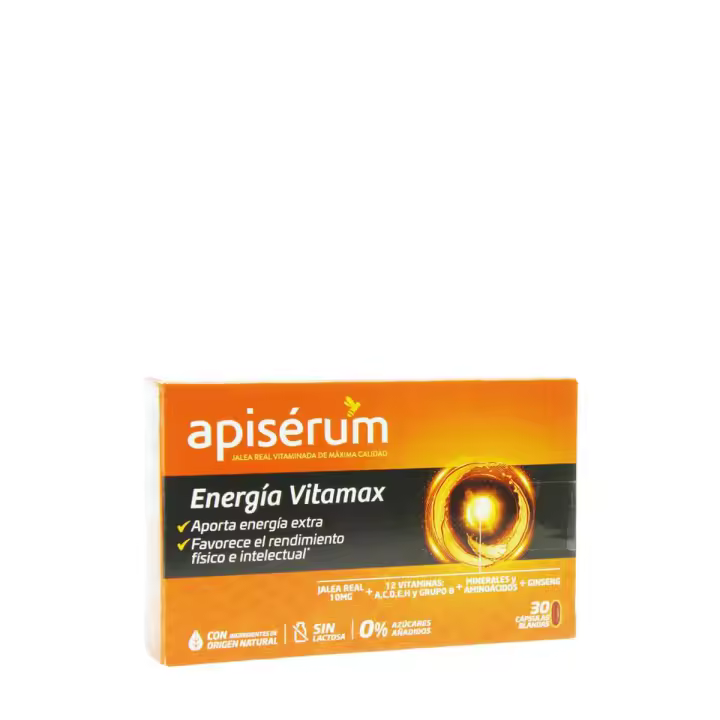 Apisérum energía vitamax 30 capsulas - 1