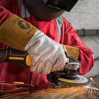 Amoladora angular sin escobillas de 125MM, máquina de corte de Metal MaAchine, pulidora eléctrica de carga para baterías Dewalt de 20V - details 4