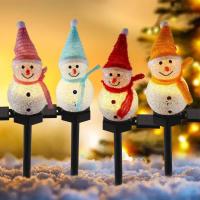 Luces Solares Para Jardín De Navidad En Forma De Payaso Decoración Exterior E Interior Luz LED Autónoma IP55 Para Ambientes Festivos - details 2