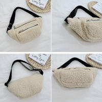 Bolsa De Pecho De Peluche Nueva Para Mujer Bolso Transversal De Otoño E Invierno Estilo Moda Bolsa De Hombro Pequeña - details 5