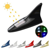 Luz Solar LED Universal Para Coche Antena Delfín Modificada Cinta De Luz Techo Advertencia De Seguridad Al Conducir Suministros De Coche - details 3