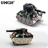 Set De 4 Piezas Mini Tanque Militar Con Retroceso Inercial Vehículo De Plástico Y Aleación Para Niños Juguete Educativo Regalo Para Niños Hombres - details 4