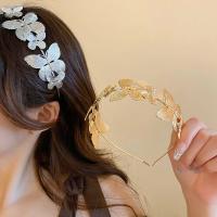 Diadema De Metal Estilo Doble Con Rhinestone De Mariposa Para Mujer Accesorio Elegante Y Personalizado Para El Cabello - details 1