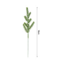 10Pcs Ramas De Pino Navideñas Artificiales Verdes Con Nieve Para Decoración De Navidad Árboles De Navidad Correas De Navidad Regalos De Año Nuevo Plantas Falsas Para Bodas Y Hogar - details 11