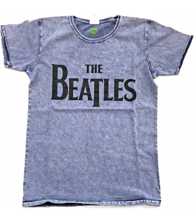 The Beatles Logo Camiseta chico Oficial Tee men Rock Off BEATBO02MD - 1