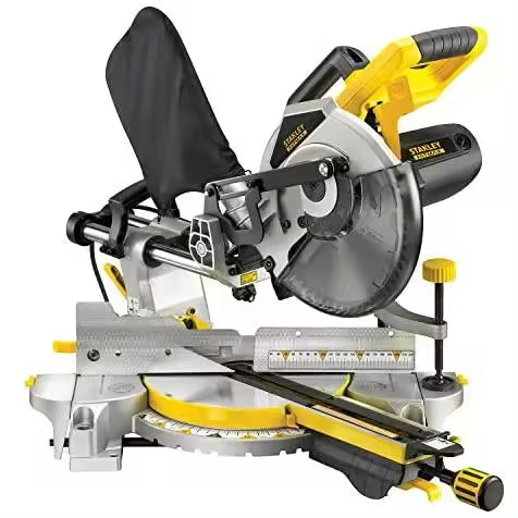 STANLEY FATMAX FME720-QS - Ingletadora telescópica 2.000W, Ø disco 255mm, bisel 47° - 1