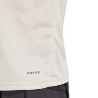 Camiseta Manga Corta Adidas Entrenamiento Tres Base V25 Beig Adccmv2596Ad - details 1