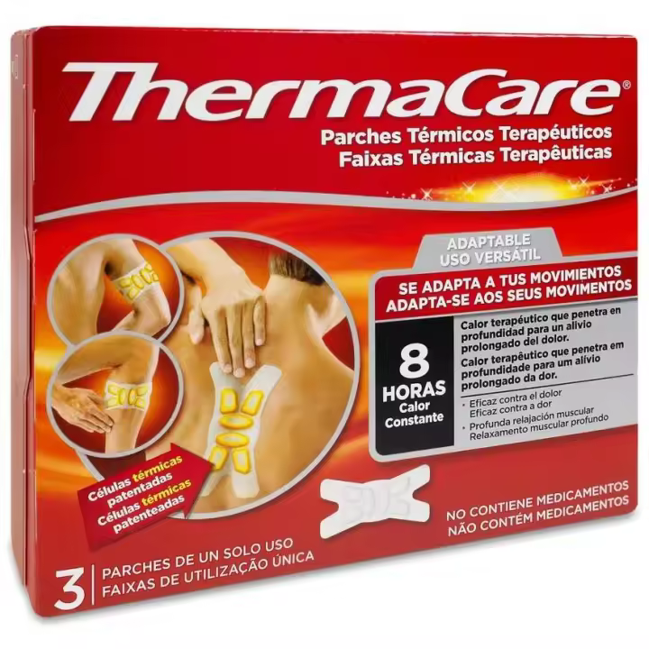 Thermacare Adaptable Parches Térmicos, 3 Unidades - 1