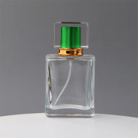 Botella De Perfume Vacía De Vidrio Transparente 50ml Reemplazo Para Viajes Pack De 1 Botella De Cosméticos De Alta Gama - details 6