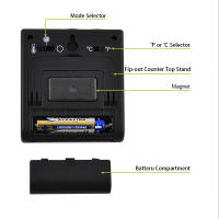 Termómetro Digital Para Barbacoa Y Cocina Con Timer Probar Para Carne Herramienta De Medición Metal Para Cocinar - details 4