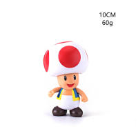Figura De Acción PVC Super Mario Bros Juguetes De Decoración Para Niños Con Yoshi Princess Peach Toad Luigi Mario Luigi - details 3