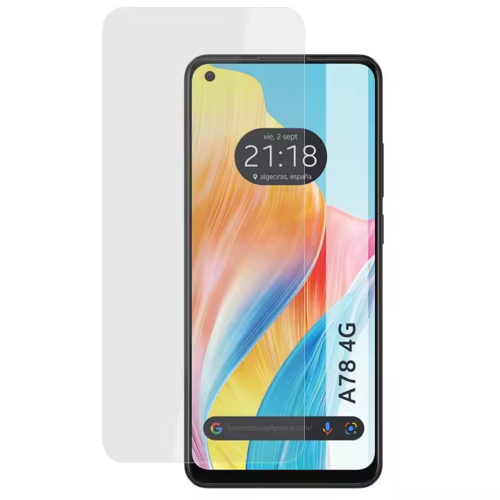 Protector Cristal Templado para Oppo A78 4G Vidrio - 1