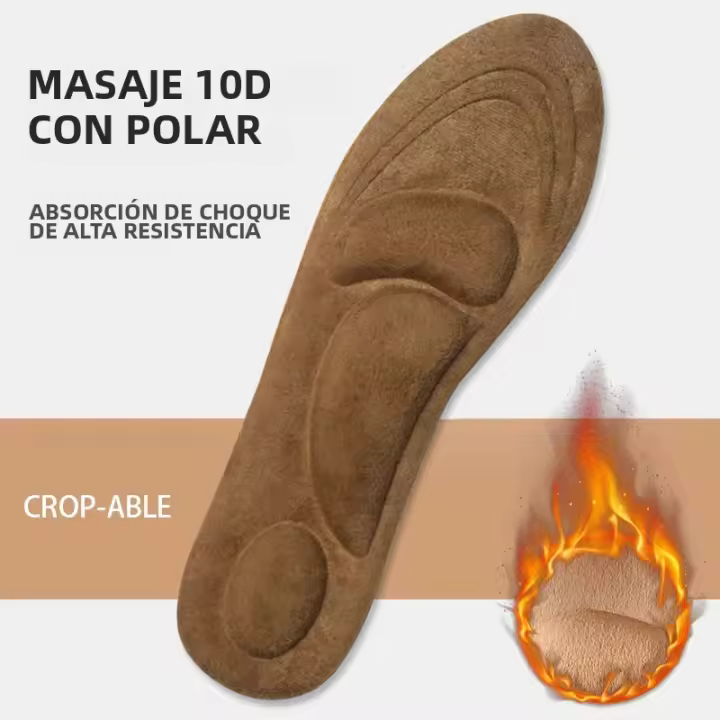 3Pares De Plantillas Calientes Autogeneradas Termostáticas De Espuma De Memoria Soporte Arco Para Zapatos Invierno Para Hombres Y Mujeres - 1