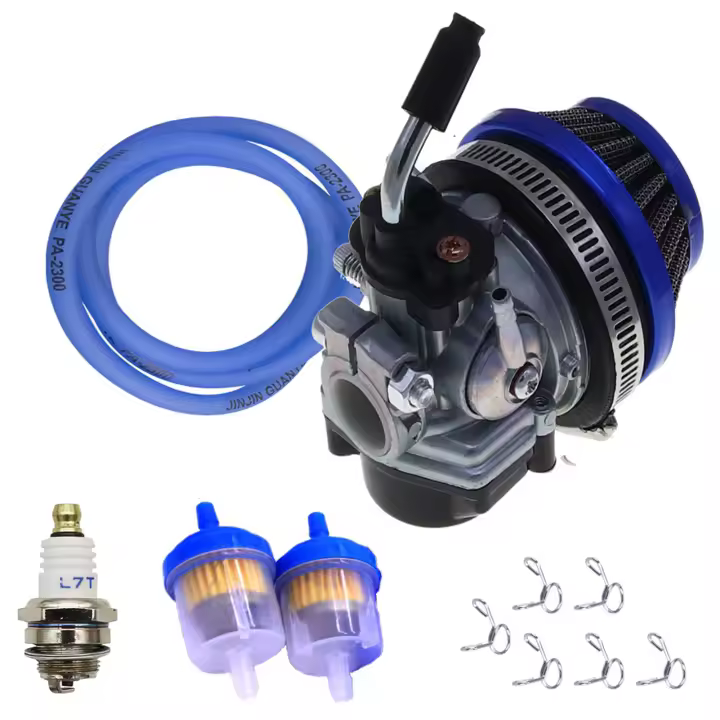 Carburador De Carreras Para Motor De 2 Tiempos 49cc 50cc 66cc 80cc 100cc Con Filtro De Aire Para Moto Gasolina Motorizado - 1
