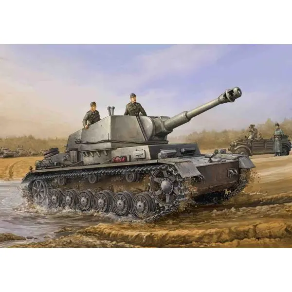 TROMPETER 00374 GERMAN GESCHUVZWAGEN IVB FUR 10,5 cm LEFH 1/35 - 1